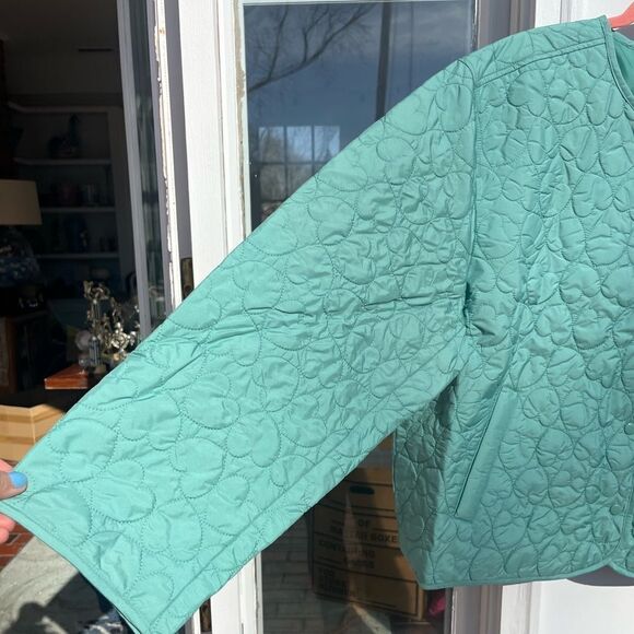 J Crew Quilted Heart Jacket NWT - Picture 5 of 13